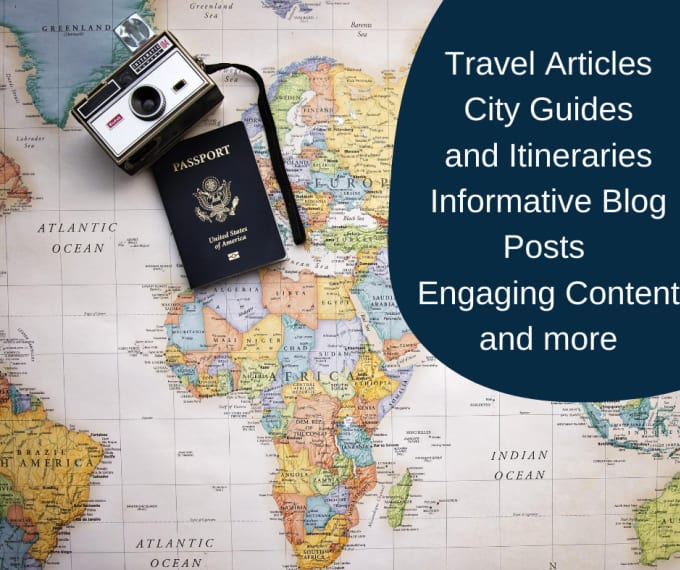 Gig Preview - Write engaging travel articles and guides on any destination