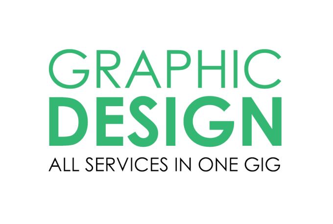 Gig Preview - Do any graphic design work expert graphic designer