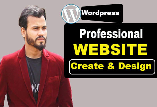 Gig Preview - Create professional wordpress website design and SEO