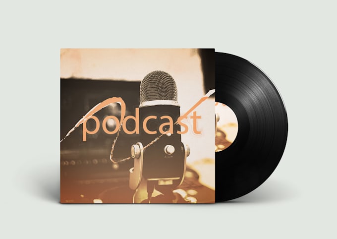 Gig Preview - Design a professional podcast cover art