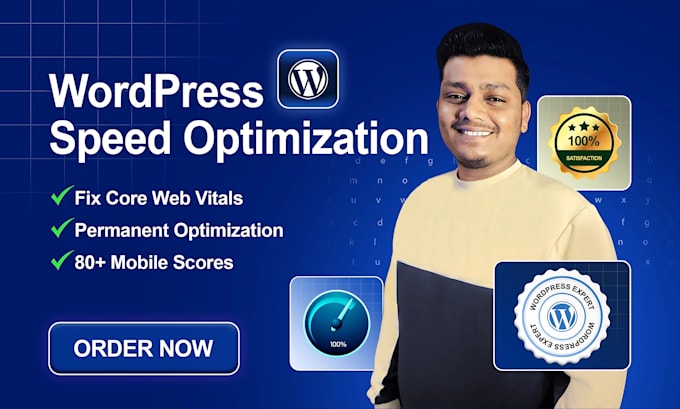 Gig Preview - Do wordpress speed optimization