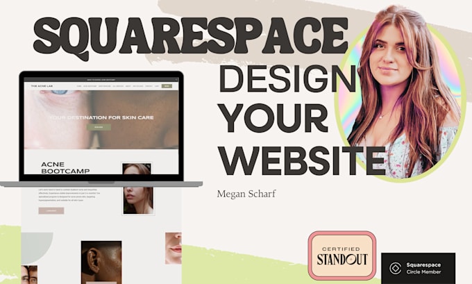 Gig Preview - Design and develop your squarespace website