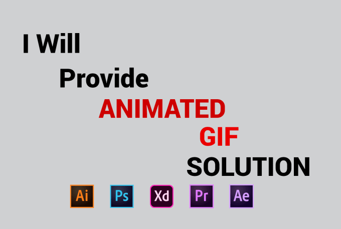 Gig Preview - Do social media animated banner ads and transparent GIF