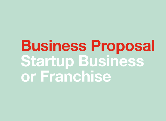 Gig Preview - Write proposal for your small business or franchise