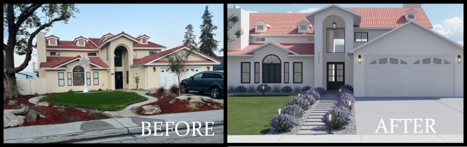 Gig Preview - Transform your exterior, curb appeal and landscaping design