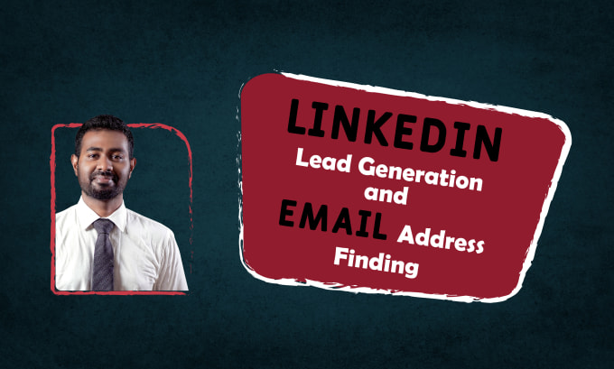 Gig Preview - Do b2b lead generation, linkedin lead generation, prospect email address finding