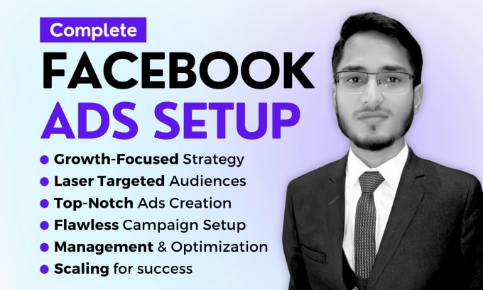 Gig Preview - Create, setup and manage your facebook ads campaigns