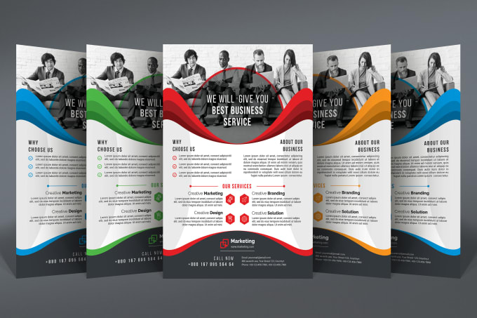 Gig Preview - Design professional flyer, event flyer and brochure