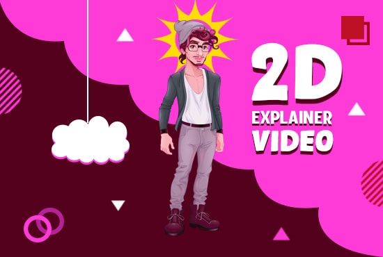 Gig Preview - Create 2d explainer video