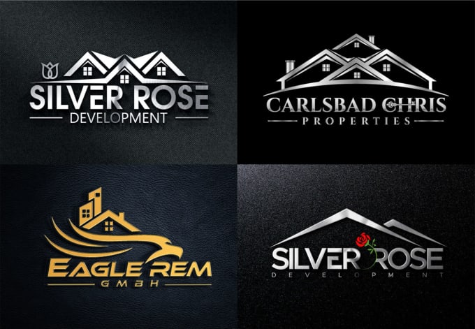 Gig Preview - Do real estate 3d logo design with copyrights