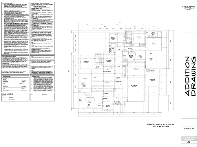 Gig Preview - Draw architectural blueprint for permit or remodel