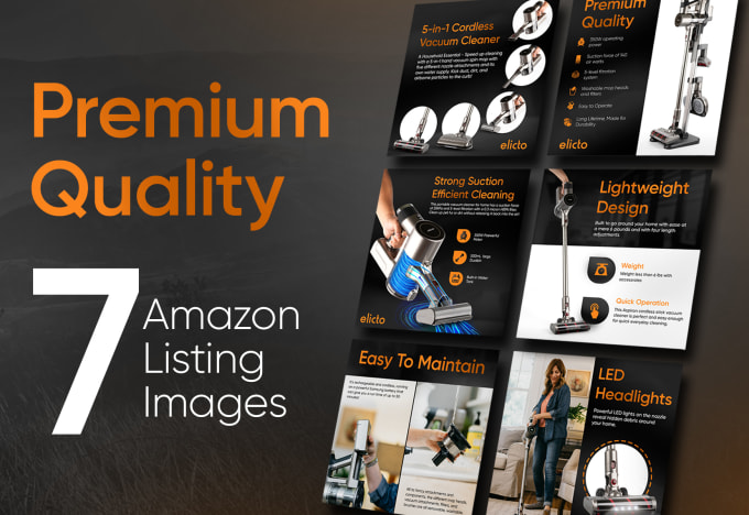 Gig Preview - Create amazon product listing images