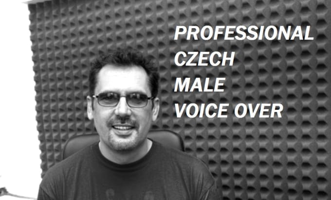 Bestseller - record professional czech male voiceover