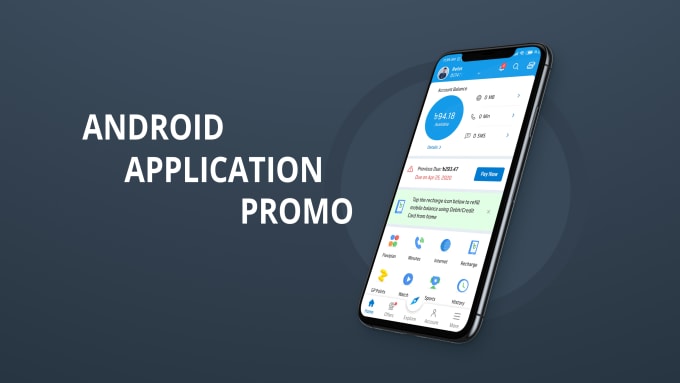 Gig Preview - Create dynamic mobile application promo IOS and android