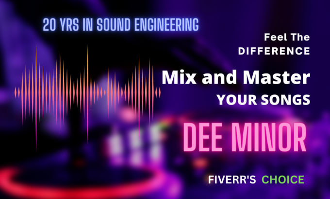 Gig Preview - Mix and master your vocals and audio