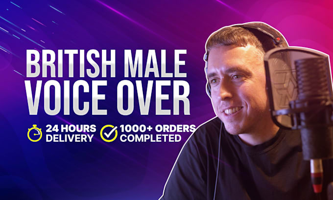 Bestseller - record a british english male voice over