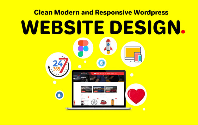 Gig Preview - Design and develop clean and modern business website