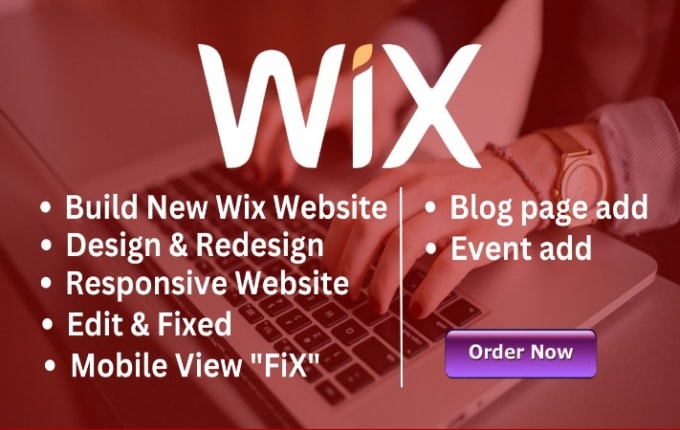 Gig Preview - Wix website design wix website redesign wix website edit wix website revamp wix