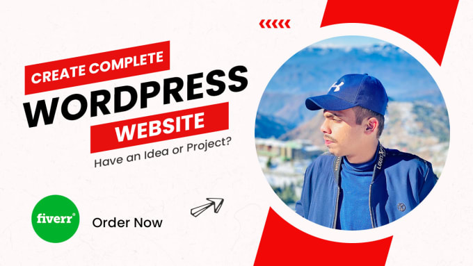 Gig Preview - Create complete wordpress website or ecommerce store