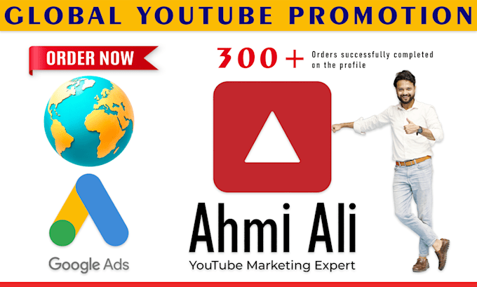 Gig Preview - Do organic youtube video promotion using google ads