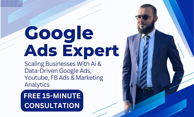 Gig Preview - Set up, optimize, and strategize your google ads PPC campaigns for maximum ROI