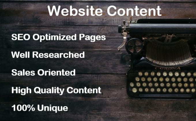 Gig Preview - Do professional SEO website content writing for you