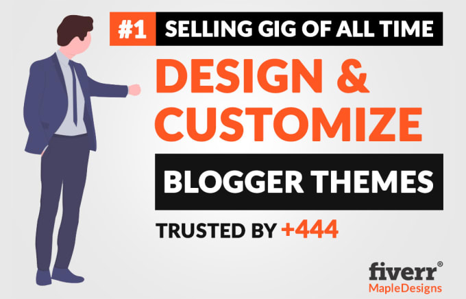 Gig Preview - Create custom blogger template or blog