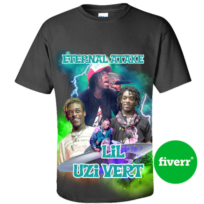 Gig Preview - Make an amazing t shirt rap hip hop  for your legends