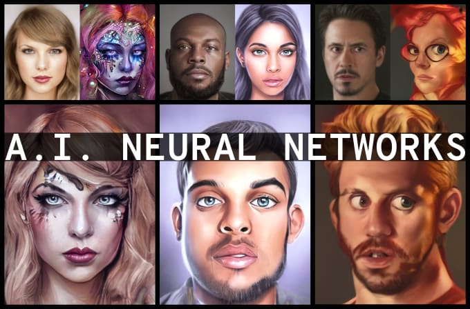 Gig Preview - Use ai and photoshop to create painted artistic portraits fast