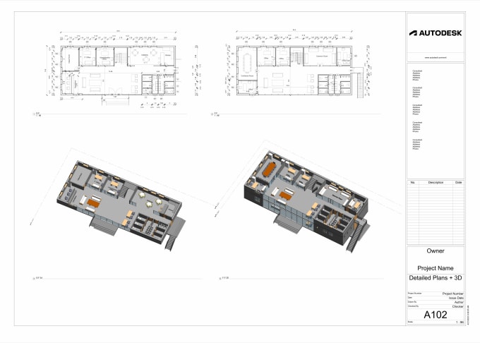 Gig Preview - Plan and model your building design in revit or autocad