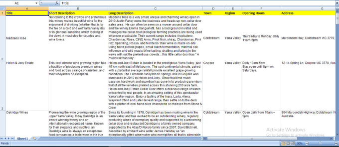 Gig Preview - Do accurate data entry and web research within 24 hours