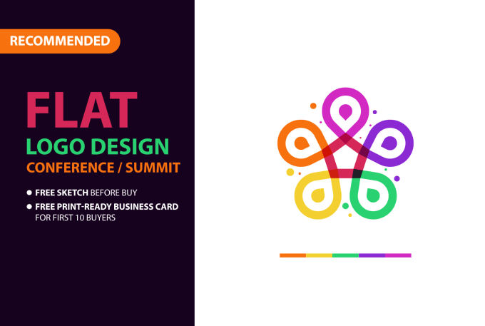 Bestseller - design a unique modern conference or summit logo in 24 hours