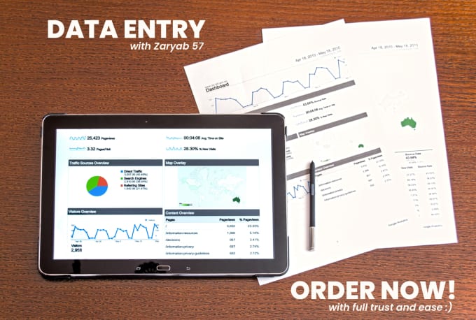 Gig Preview - Do all type of data entry and copy paste tasks