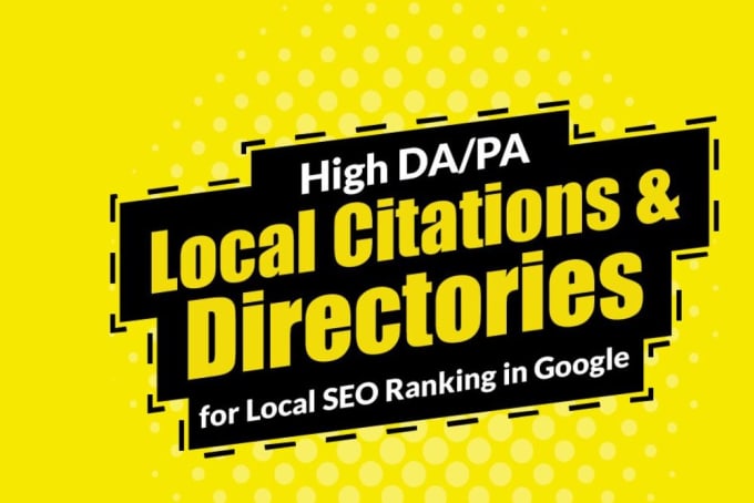 Gig Preview - Build top local citations to boost your local SEO and business visibility