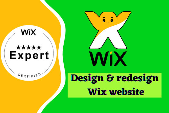 Gig Preview - Create wix website design,redesign wix website