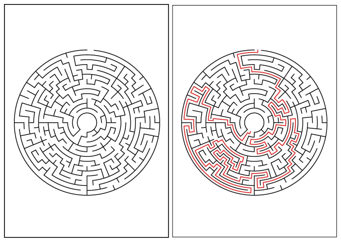 Gig Preview - Make you 300 never been published mazes in 6 different shapes