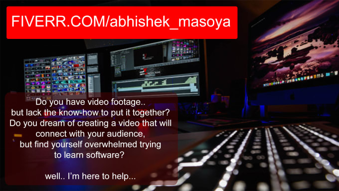 Gig Preview - Provide professional video editing services