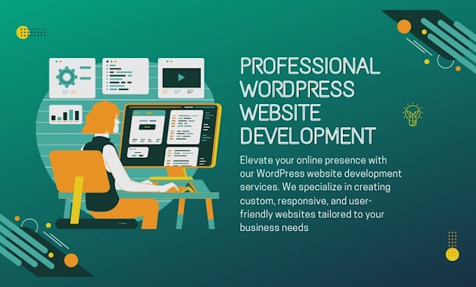 Gig Preview - Create innovative and elegant wordpress website