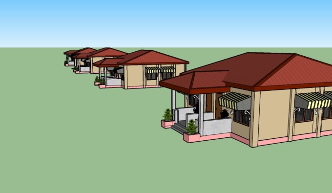 Gig Preview - Do 3d home design by sketch up