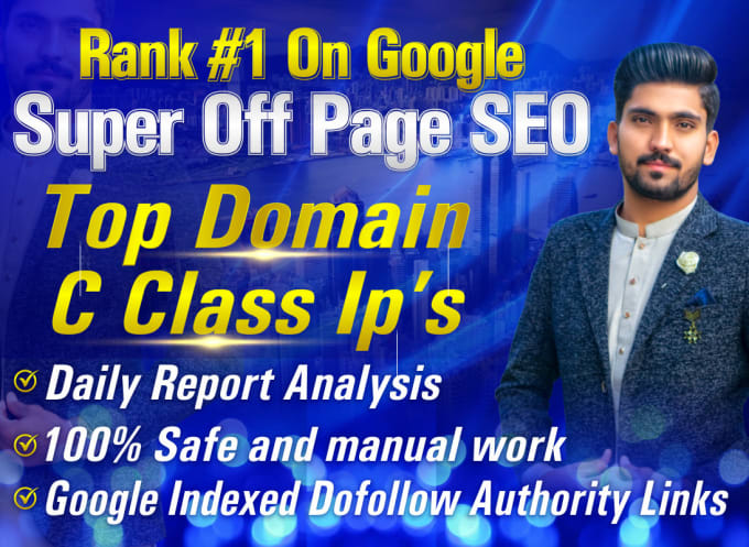 Gig Preview - Do 30 days off page seo with high quality dofollow backlinks