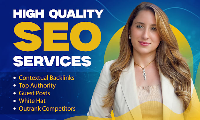 Gig Preview - Do contextual SEO backlinks and guest post for google ranking, domain authority