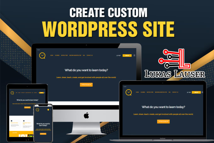 Bestseller - design a custom wordpress website