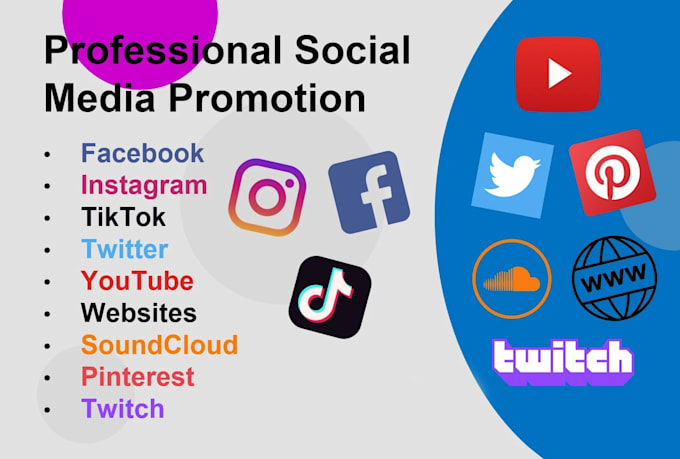 Gig Preview - Run a country targeted promotion of your social media page, account or post