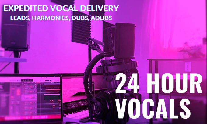 Gig Preview - Provide stunning vocals for your song in 24 hours