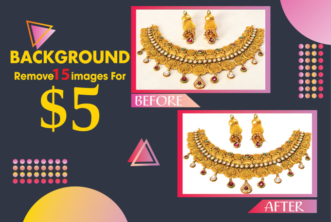 Gig Preview - Clipping path, background remove images professionally