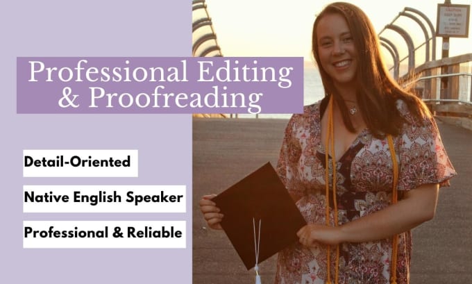 Gig Preview - Professionally proofread and edit your writing