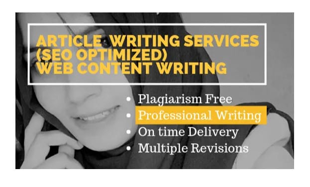 Gig Preview - Be your dedicated SEO writer ,article writer or blog writer