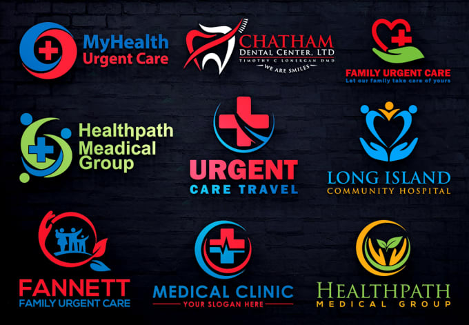 Gig Preview - Design health, medical, dental, hospital, urgent care logo