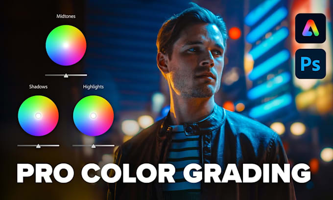 Gig Preview - Colour grade your video like a pro