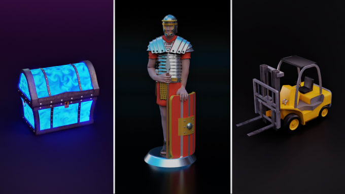 Gig Preview - Do 3d modeling, product design, texturing and rendering